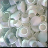 WIDGETCO 12mm White Hole Plugs